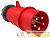 Вилка эл. каб. 16А 3P+PE+N 380В IP44 MAGNUM ССИ-015 IEK 