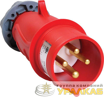Вилка эл. каб. 32А 3P+PE 380В IP44 MAGNUM ССИ-024 IEK 