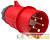 Вилка эл. каб. 32А 3P+PE+N 6ч/200/346-240/415В IP44 MAGNUM ССИ-025 IEK 