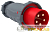 Вилка эл. каб. 125А 3P+PE+N 6ч/200/346-240/415В IP67 MAGNUM ССИ-045 IEK 