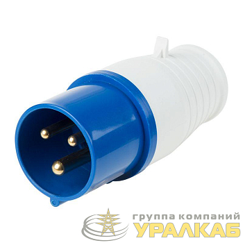 Вилка переносная 013 2P+PE 16А 220В IP44 Rexant 