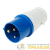 Вилка переносная 023 2P+PE 32А 220В IP44 Rexant Вилка переносная 023 2P+PE 32А 220В IP44 Rexant