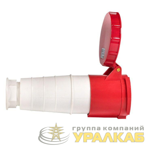 Розетка кабельная 63А 380В 3P+РЕ IP67 (234) EKF 