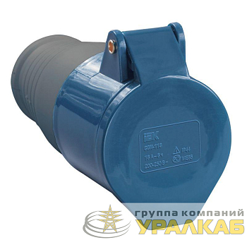 Розетка кабельная 32А 220В 2P+PE ССИ-223 IP44 IEK 