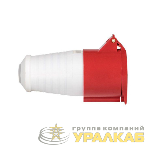 Розетка кабельная 16А 380В 3P+РЕ IP44 (214) EKF 