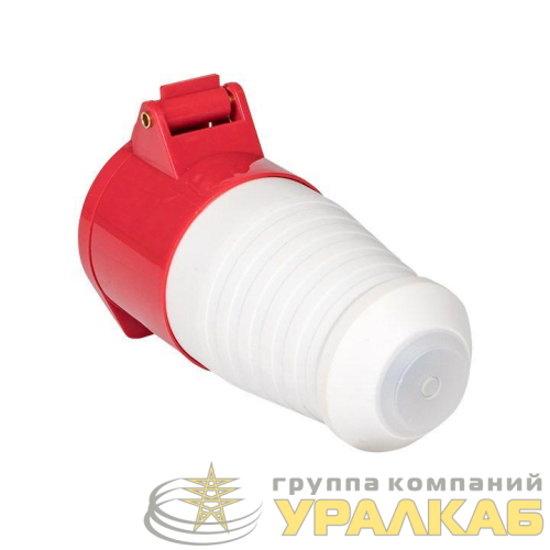 Розетка кабельная 16А 380В 3P+РЕ IP44 (214) EKF 