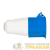 Розетка кабельная 32А 220В 2P+E IP44 (223) EKF 