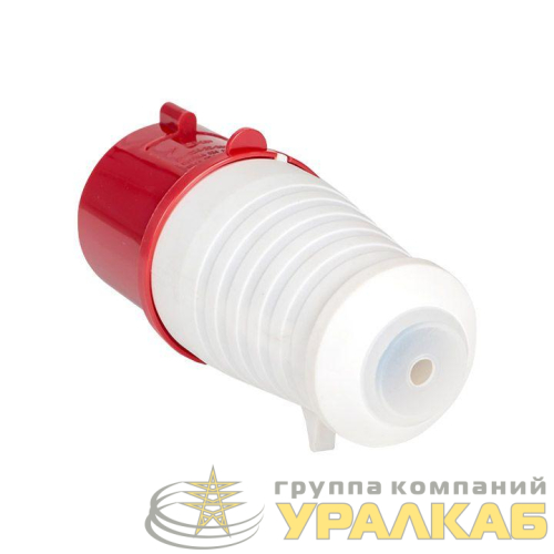 Розетка кабельная 32А 380В 3P+РЕ IP44 (224) EKF 