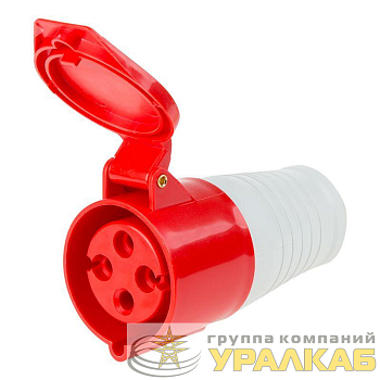 Розетка 224 переносная 3Р+РЕ 32А 380В IP44 Rexant 