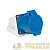 Розетка наружн. уст. 16А 220В 2P+PE IP44 (113) EKF 