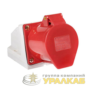 Розетка наружн. уст. 32А 380В 3P+РЕ IP44 (124) EKF 