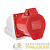 Розетка наружн. уст. 32А 380В 3P+РЕ IP44 (124) EKF 