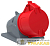 Розетка ОП Magnum 32А 200/346-240/415В 3P+PE+N 6ч ССИ-125 IP44 IEK 