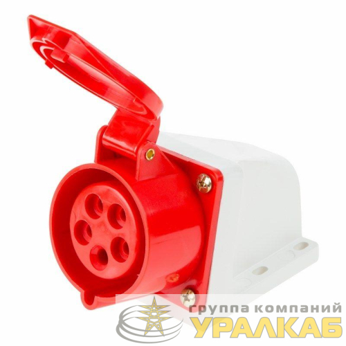 Розетка стационарная 115 16А 3Р+РЕ+N 380В IP44 Rexant 