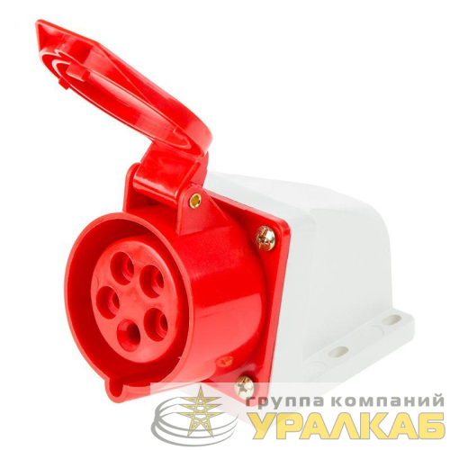 Розетка стационарная 115 16А 3Р+РЕ+N 380В IP44 Rexant 