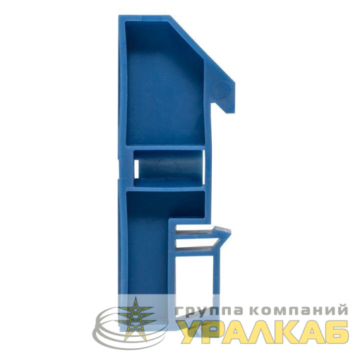 Изолятор на DIN-рейку син. EKF 