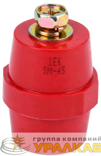 Изолятор SM45 (М8) силовой с болтом IEK 