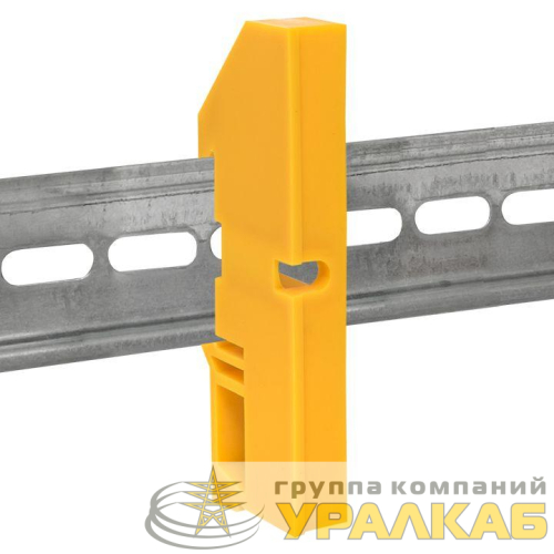 Изолятор на DIN-рейку желт. PROxima EKF 