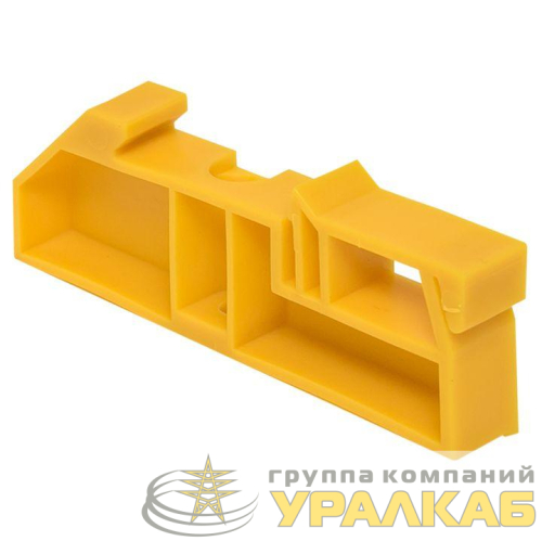 Изолятор на DIN-рейку желт. PROxima EKF 