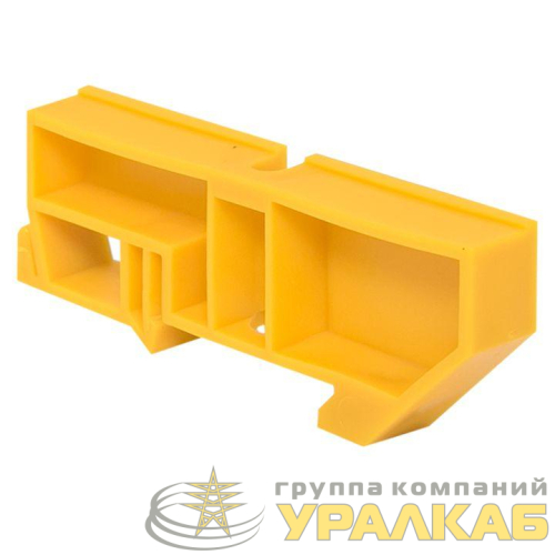 Изолятор на DIN-рейку желт. PROxima EKF 