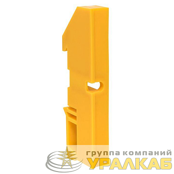 Изолятор на DIN-рейку желт. PROxima EKF 