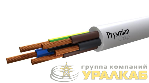 Провод ПВС 5х4 Б (бухта) (м) РЭК-PRYSMIAN 