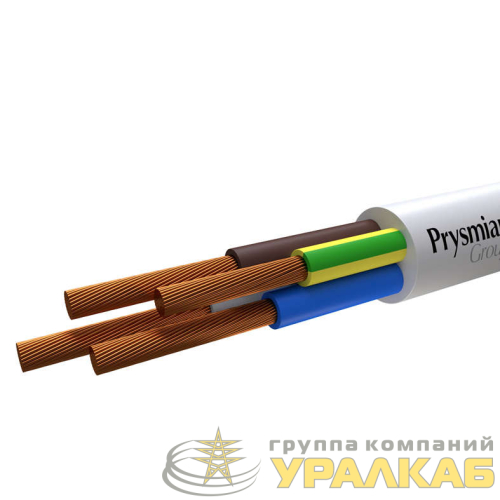 Провод ПВС 4х10 Б (м) РЭК-PRYSMIAN 
