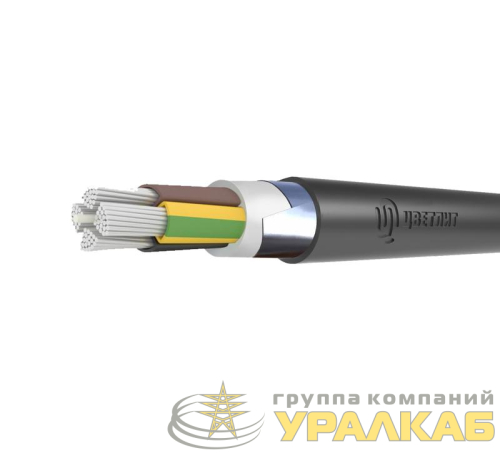 Кабель АВБШв 4х240 МС (N) 1кВ (м) Цветлит 