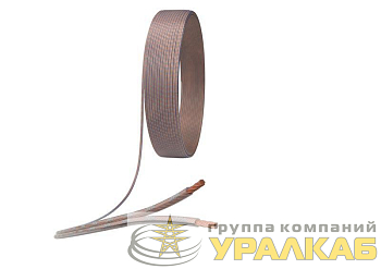 Кабель акустический 2х0.75 прозр. (м) Эра 