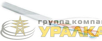Кабель витая пара U/UTP кат.5E 4х2х24AWG solid PVC UUTP4-C5E-S24-IN-PVC-GY-305 сер. (м) Hyperline 