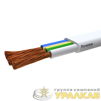 Провод ПГВВП 3х2.5 Б (бухта) (м) РЭК-PRYSMIAN 