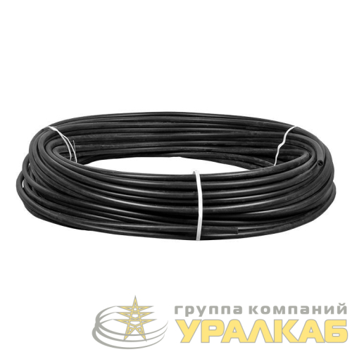 Труба гладкая ПНД жесткая d16мм черн. (уп.100м) PROxima EKF 