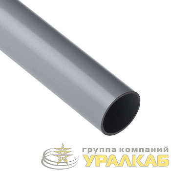 Труба гладкая ПВХ жесткая легкая d40мм 350Н/5 СМ2 (дл.3м) Ruvinil 