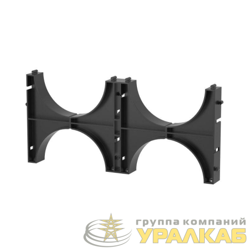 Кластер двойной для двустен. труб d110мм DKC 
