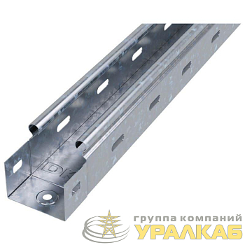 Лоток листовой перфорированный 50х50 L3000 сталь 0.7мм DKC 