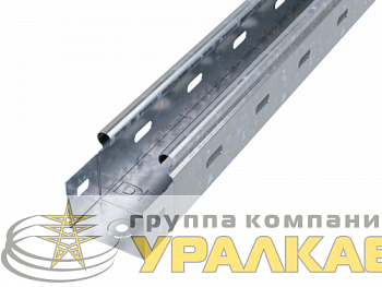 Лоток листовой перфорированный 50х50 L2000 сталь 0.7мм DKC 