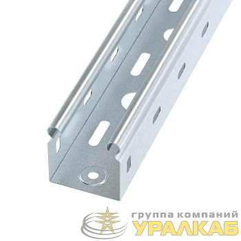 Лоток листовой перфорированный 50х50 L3000 сталь 0.6мм S3 DKC 
