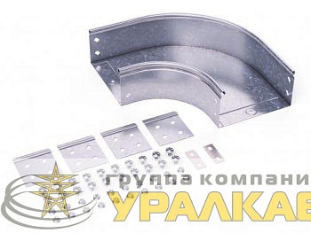 Угол для лотка горизонтальный 90град. 200х50 CPO 90 в компл. с крепежн. элемент. DKC 
