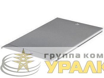 Крышка для лотка осн.400 L3000 сталь 0.6мм с заземл. оцинк. DKC 