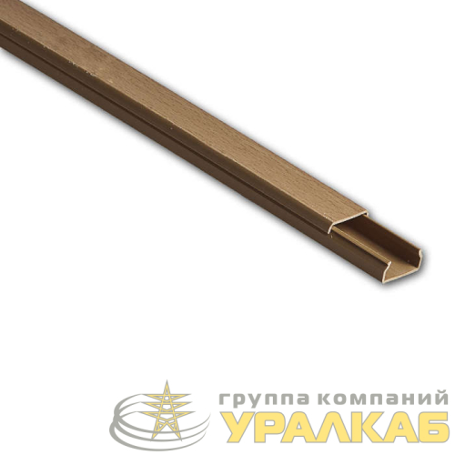 Кабель-канал 20х10 L2000 пластик бук (светл. основа) Ruvinil 