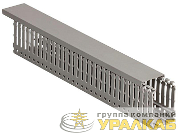 Кабель-канал перфорированный 40х60 L2000 ИМПАКТ серия М (7х11) IEK 