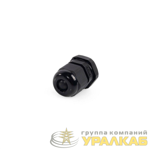 Ввод кабельный пластиковый PG 9 (4-8 мм) черн. (уп.100шт) Fortisflex 