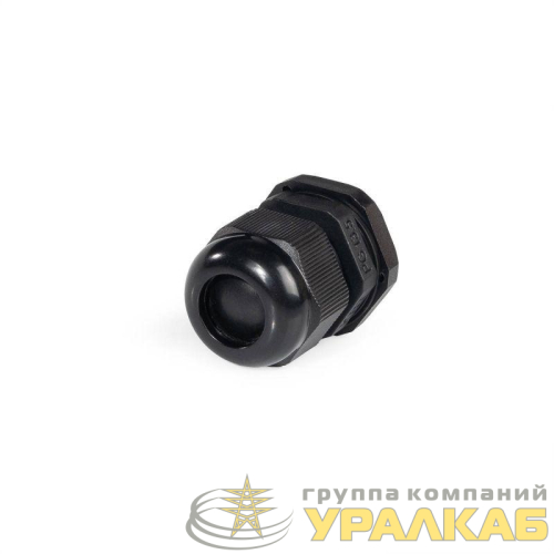 Ввод кабельный пластиковый PG 13.5 (6-12 мм) черн. (уп.100шт) Fortisflex 