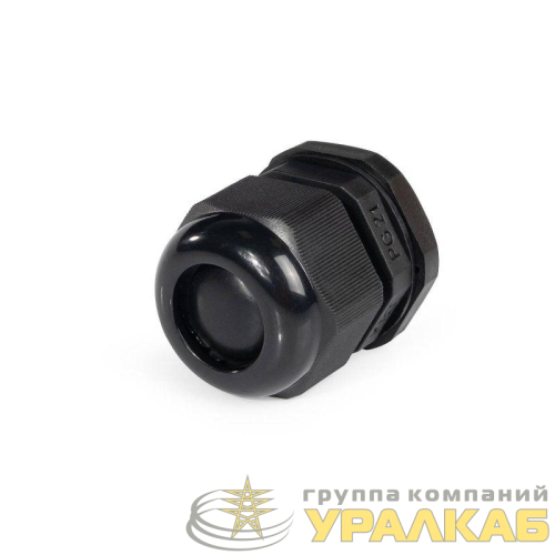 Ввод кабельный пластиковый PG 21 (13-18 мм) черн. (уп.50шт) Fortisflex 