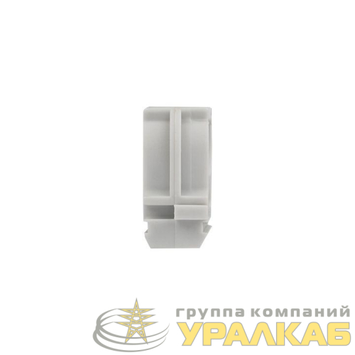 Держатель для труб (клипса) d16мм сер. (уп.100шт) Plast EKF 