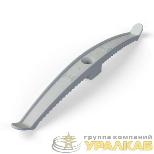 Держатель кабеля двусторонний для прямого монтажа (уп.20шт) сер. Промрукав 