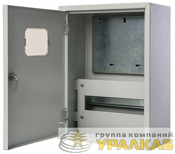 Корпус учетный навесной ЩРУН-1/12 400х300х160 1ф 12мод. IP31 метал. DEKraft 