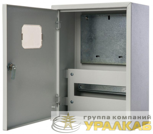 Корпус учетный навесной ЩРУН-1/12 400х300х160 1ф 12мод. IP31 метал. DEKraft 