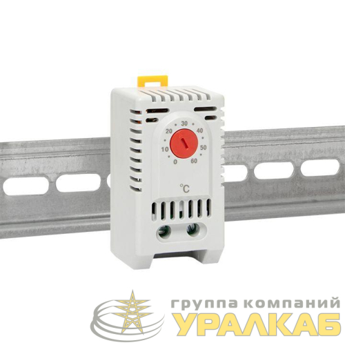 Термостат NC (обогрев) на DIN-рейку 10А 230В IP20 PROxima EKF 