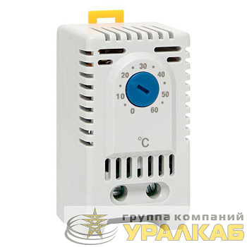 Термостат NO (охлаждение) на DIN-рейку 10А 230В IP20 PROxima EKF 